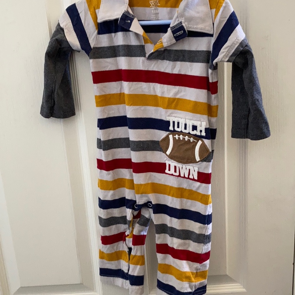 FINAL MARKDOWN Just one you (carter’s) Touchdown Creeper (18 months)